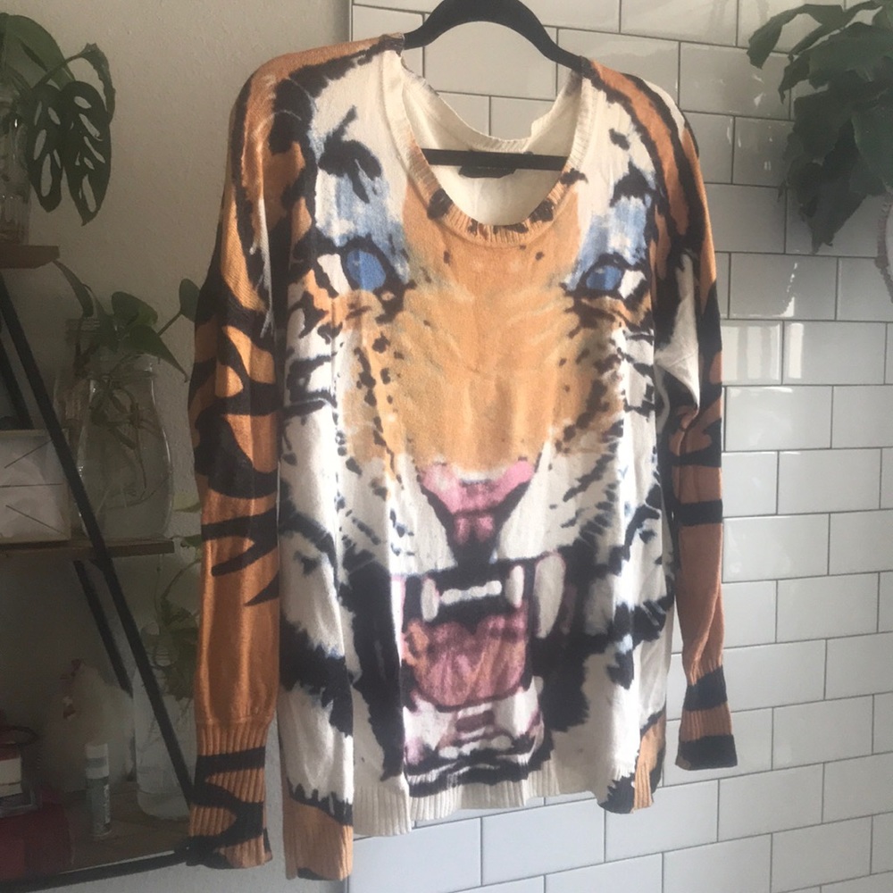 Minkpink tiger sweater